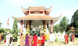 Khánh thành Đền thờ Chủ tịch Hồ Chí Minh và Đại tướng Võ Nguyên Giáp