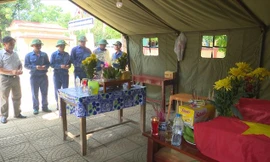 Phát hiện 2 hài cốt liệt sĩ trong khuôn viên trường học ở chiến khu xưa