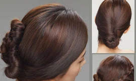 Bốn kiểu tóc búi Hàn Quốc cực đẹp