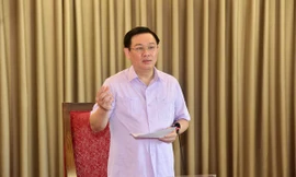 Bí thư Thành ủy Hà Nội Vương Đình Huệ