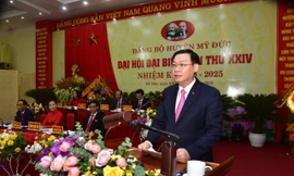 Bí thư Thành ủy Hà Nội Vương Đình Huệ 