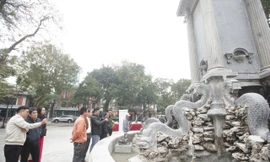 Mục sở thị Đài phun nước Con cóc 120 tuổi vừa hoàn thành tu bổ