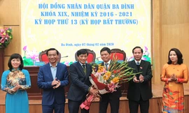 Hà Nội: Quận Ba Đình có tân Chủ tịch