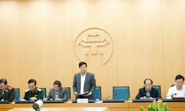 Phó Chủ tịch UBND thành phố Hà Nội Ngô Văn Quý chủ trì họp Ban chỉ đạo phòng chống COVID-19 thành phố Hà Nội chiều 11/11