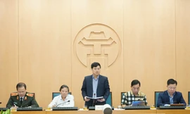 Phó Chủ tịch UBND thành phố Hà Nội Ngô Văn Quý kết luận cuộc họp