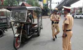 Sở GTVT Hà Nội nói gì về thông tin cấm xe ba bánh từ 1/7?