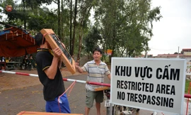 Người dân Sơn Lôi đã được gỡ bỏ lệnh cách ly đêm 3/3/2020