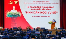 Ban Chỉ đạo Trung ương đặt ra nhiều chỉ tiêu cho phong trào 'Bình dân học vụ số'