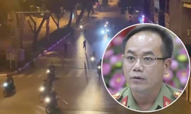 Bắt giữ 6 đối tượng trong vụ vác hung khí đuổi đánh nhau trên phố Hà Nội