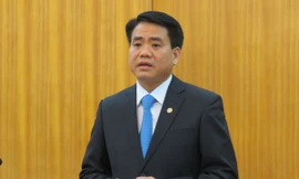 Chủ tịch Nguyễn Đức Chung nói về công nghệ xử lý ô nhiễm sông hồ Hà Nội