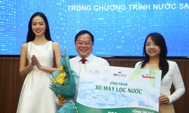 HUD Kiên Giang phối hợp với báo Tiền Phong tổ chức chương trình ‘Nước sạch biên cương’