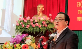 Bí thư Thành ủy Hà Nội Hoàng Trung Hải