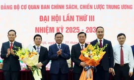 Ông Thái Thanh Quý làm Bí thư Đảng ủy Cơ quan Ban Chính sách, chiến lược Trung ương