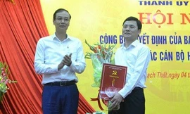 Hà Nội: Ông Phạm Quí Tiên làm Bí thư huyện Thạch Thất
