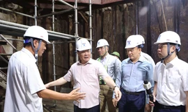 Bí thư Hà Nội kiểm tra tiến độ hệ thống xử lý nước thải Yên Xá 