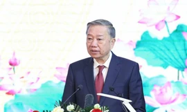 Tổng Bí thư Tô Lâm dự Lễ kỷ niệm 110 năm Ngày sinh Tổng Bí thư Nguyễn Văn Linh