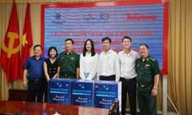 Tặng máy lọc nước cho bộ đội biên phòng Kiên Giang