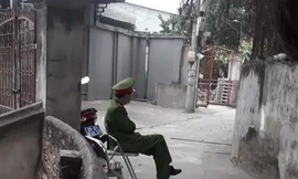 Công an lập chốt cách ly nhà bác sĩ trở về từ Quảng Ninh