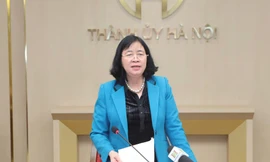 Bà Bùi Thị Minh Hoài làm Trưởng Tiểu ban Nhân sự Đại hội Đảng bộ thành phố Hà Nội