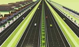 Gần 5.400 tỷ đồng làm đường song hành vành đai 4 - Vùng Thủ đô