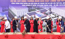 Hà Nội khởi công tổ hợp dự án hơn 1.200 tỷ đồng mừng Đại hội thành phố
