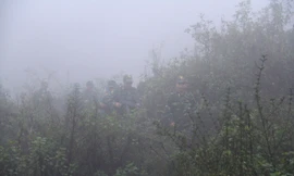 Theo chân chiến sĩ tuần tra biên cương trong mù sương giá rét