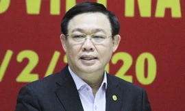 Bí thư Thành ủy Hà Nội Vương Đình Huệ