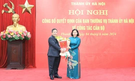 Công bố quyết định của Ban Thường vụ Thành ủy Hà Nội về công tác cán bộ