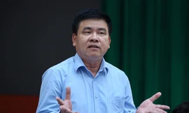 Phó Ban Tuyên giáo Thành ủy Hà Nội Trần Xuân Hà. Ảnh: Hoàng Mạnh Thắng