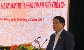 Chủ tịch UBND thành phố Hà Nội Nguyễn Đức Chung