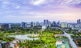 Một góc sân bay Nội Bài