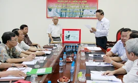 Cựu binh Trường Sơn quyên góp ủng hộ kiểm ngư, cảnh sát biển