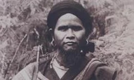 Anh hùng Núp. Ảnh tư liệu