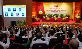 Phiên họp trù bị ĐH Đảng bộ huyện Gia Lâm chiều 25/5