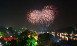 Hà Nội dự kiến chỉ bắn pháo hoa 1 điểm - Ảnh: Minh họa