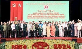 Hà Nội tri ân những bậc lão thành cách mạng từng tham gia tiếp quản, giải phóng Thủ đô