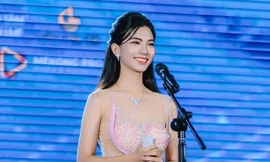 Nữ sinh năm nhất đăng quang Hoa khôi sinh viên Cần Thơ