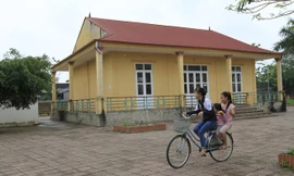 Nhà văn hóa thôn Hoành. Ảnh tư liệu: Trường Phong