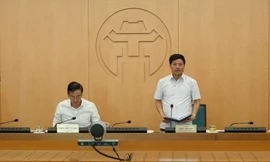 Phó Chủ tịch UBND thành phố Hà Nội Ngô Văn Quý kết luận cuộc họp