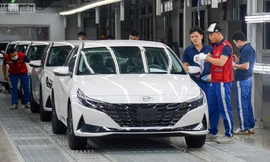 Sản lượng ô tô lắp ráp trong nước liên tục tăng