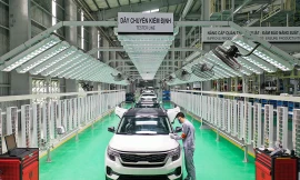 Sản lượng ô tô sản xuất trong nước lập đỉnh mới