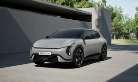 Hình ảnh chính thức mẫu sedan điện đầu tiên của Kia