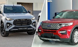 10 mẫu ô tô bán ít nhất tháng 6 tại Việt Nam