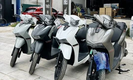 Xe ga lai giữa Honda Vision và SH