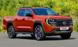 Nissan Navara thế hệ mới dùng treo sau dạng nhíp