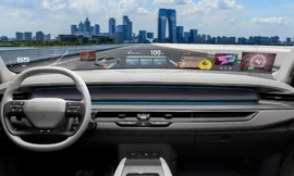 Hyundai muốn biến kính lái ô tô thành màn hình khổng lồ