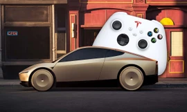 Xe Tesla được điều khiển bằng tay cầm chơi game