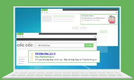 Các hình thức quảng cáo trên trình duyệt và công cụ tìm kiếm Cốc Cốc