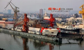 Tàu hải cảnh 1401 của Trung Quốc. Ảnh: China Defense.