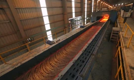 Thép tròn cuộn Hòa Phát lần đầu xuất sang Úc